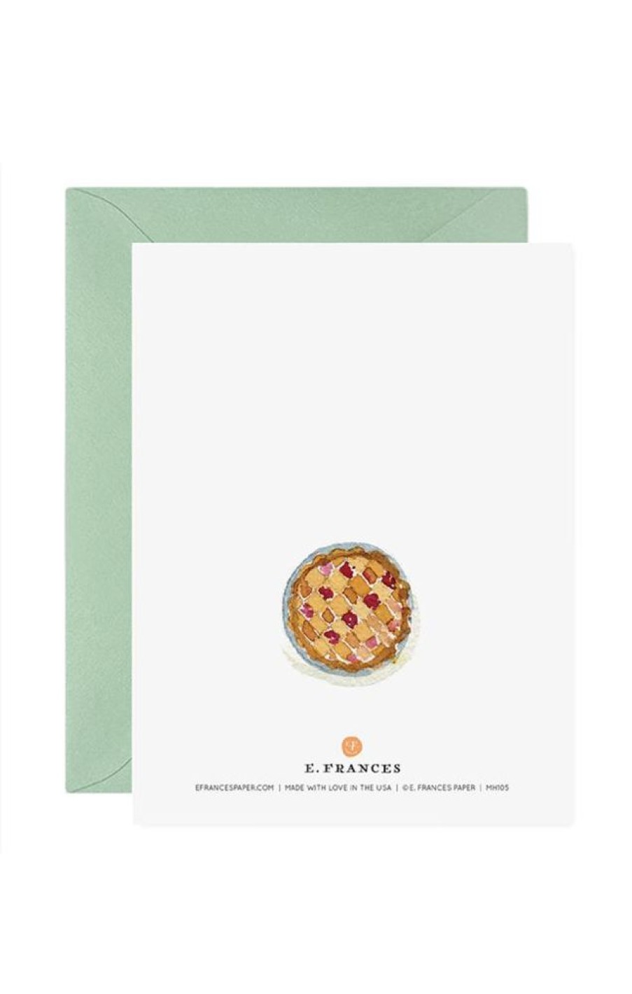 Greeting Cards E. Frances Paper Studio | Thanksgiving Pie