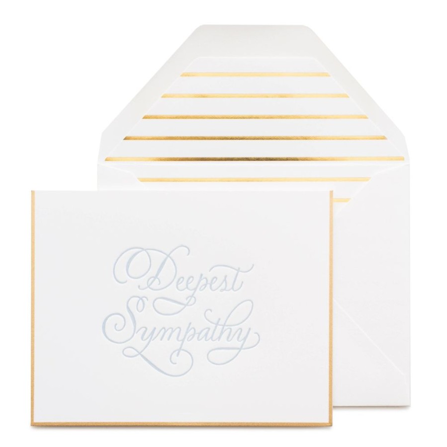 Greeting Cards Sugar Paper | Traditional Deepest Sympathy