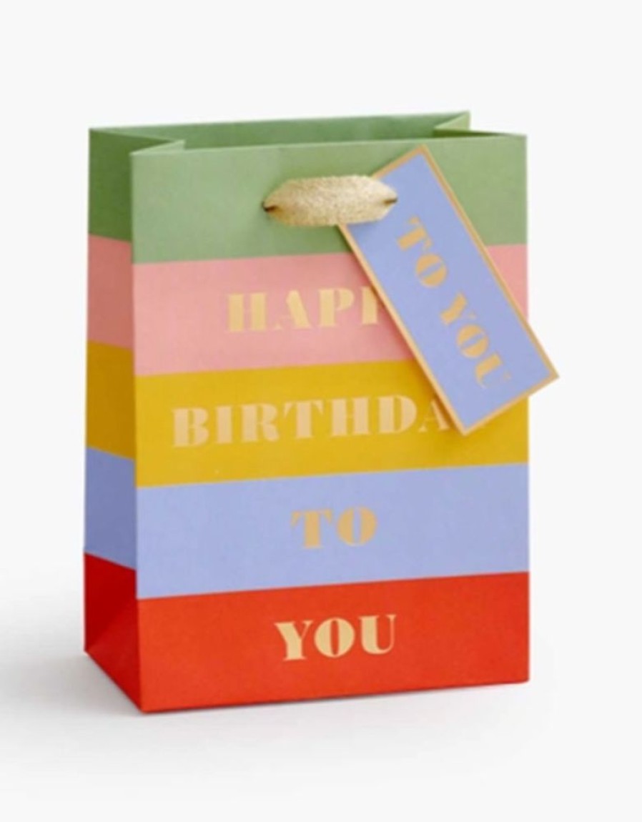 Party & Gift Wrap Rifle Paper Co. Gift Bags | Birthday Wishes Gift Bag, Small