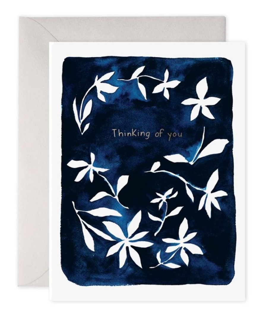 Greeting Cards E. Frances Paper Studio | Indigo Flowers