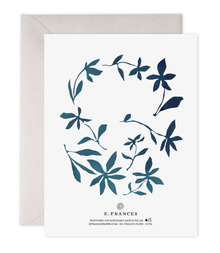 Greeting Cards E. Frances Paper Studio | Indigo Flowers