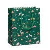 Party & Gift Wrap Red Cap Cards Gift Bags | Tiny Animals Baby Gift Bag, Medium