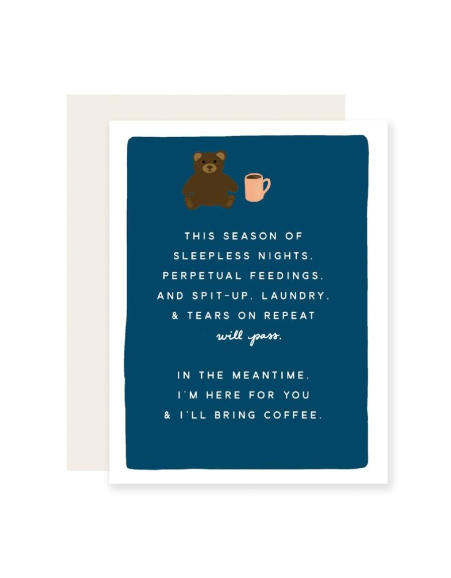 Greeting Cards Slightly Stationery | I'Ll Bring Coffee