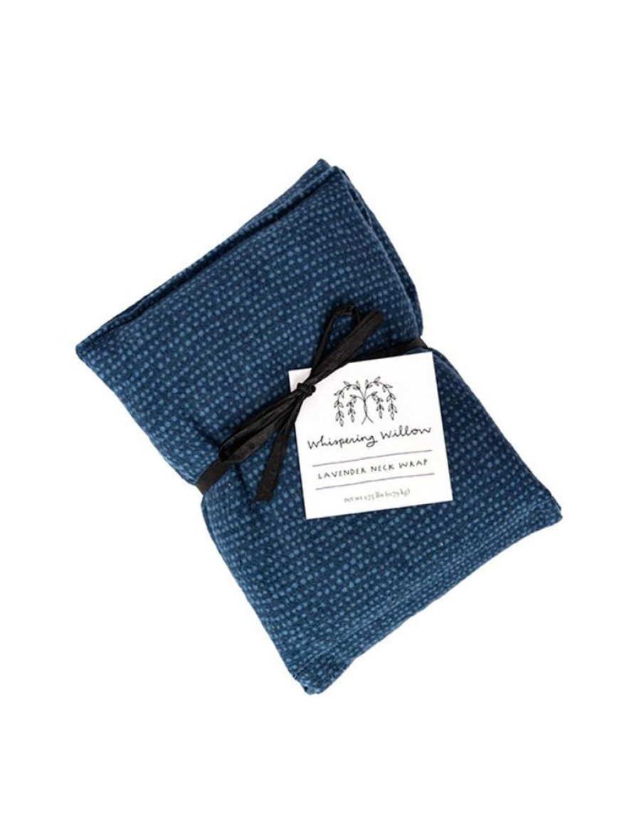 Bath & Body Whispering Willow | Lavender Neck Wrap, Deep Blue