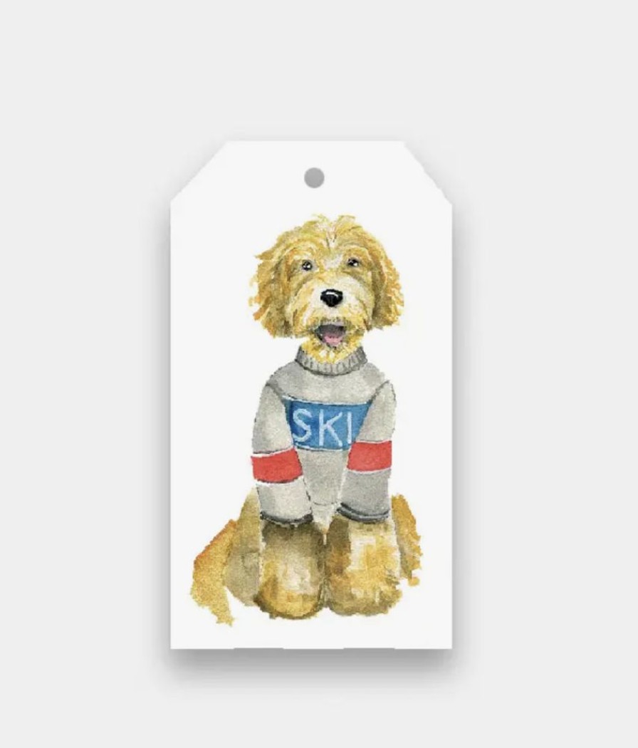 Holidays emmy+olly Holiday Gift Wrap | Gift Tags-Ski Dog