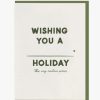 Holidays Dahlia Press Holiday Cards, Single | Holiday Swears