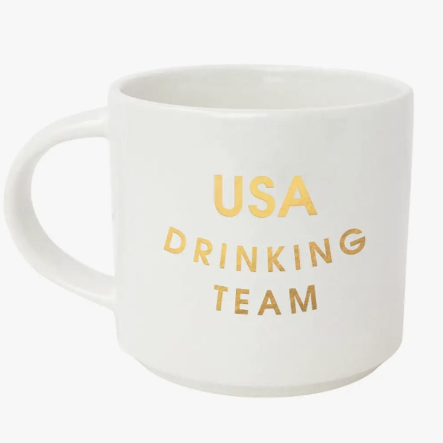 Home & Gift Chez Gagne Letterpress | Usa Drinking Team