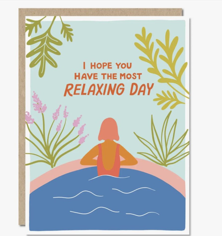 Greeting Cards Odd Daughter Paper Co. | Relaxing Day