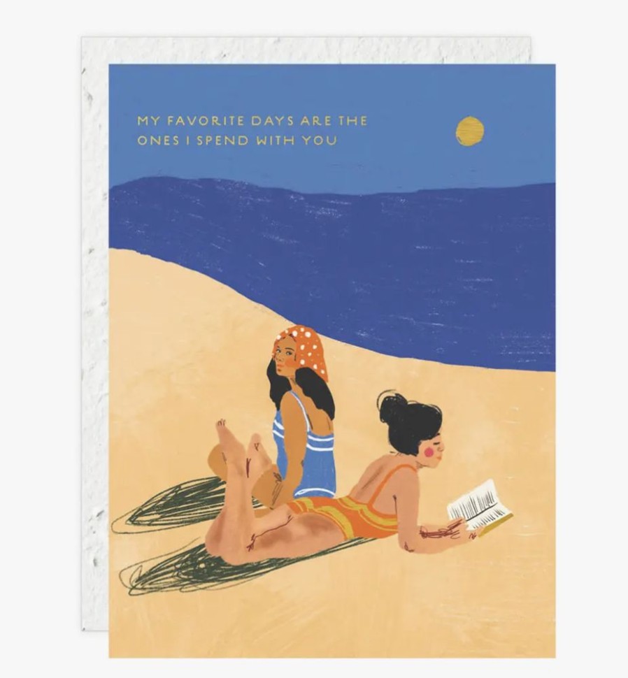 Greeting Cards Seedlings | Beach Girls