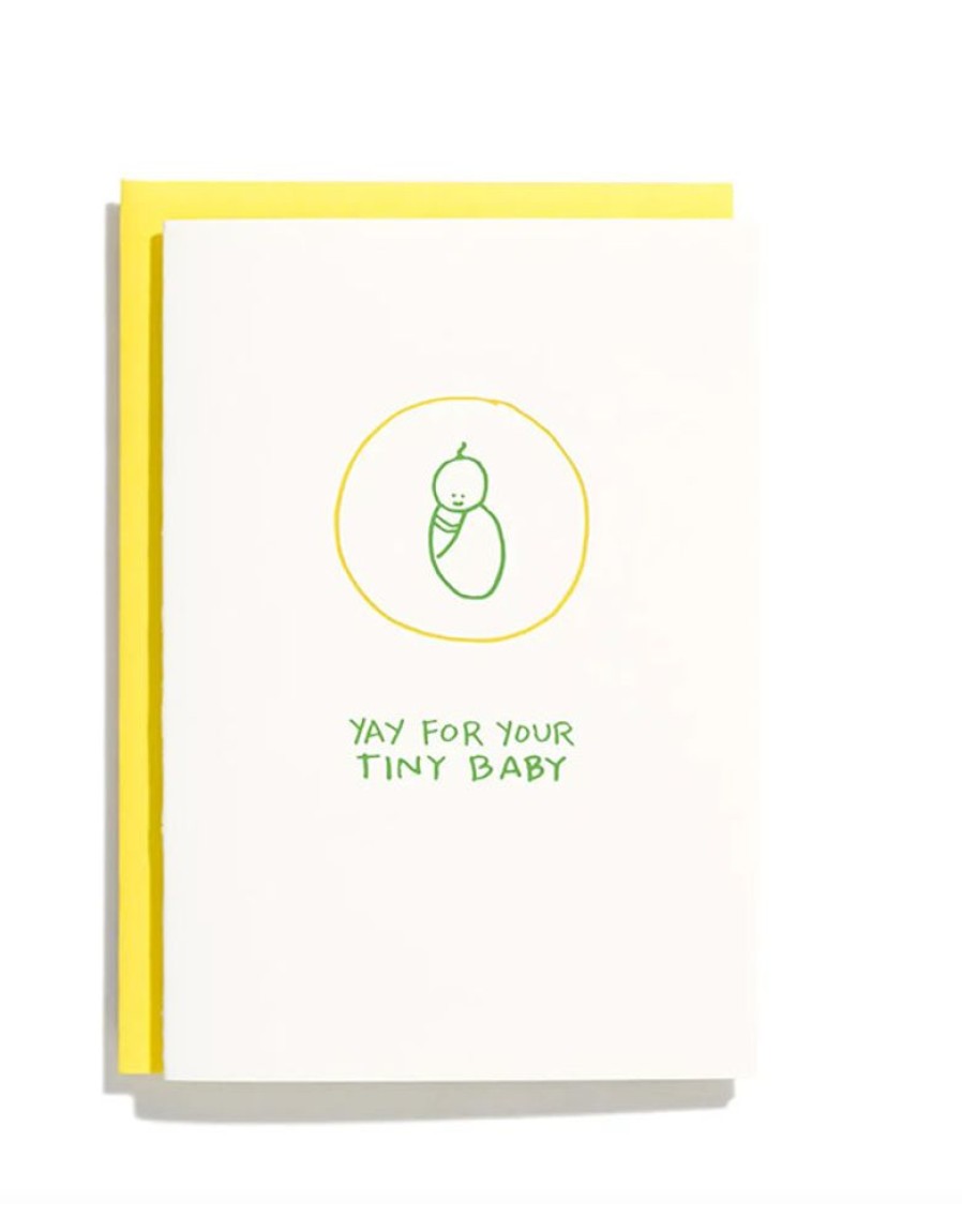 Greeting Cards Iron Curtain Press | Yay For Your Tiny Baby