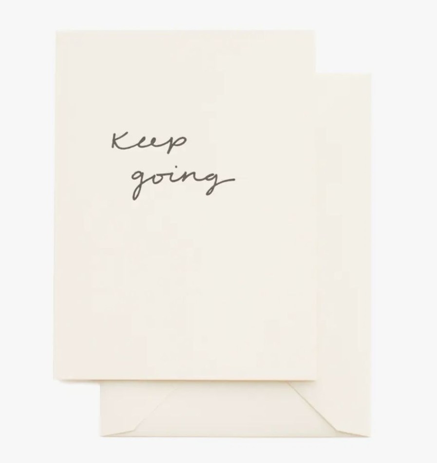 Greeting Cards Sugar Paper | Keep Going Card