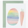 Greeting Cards E. Frances Paper Studio | Egg + Carrot Card