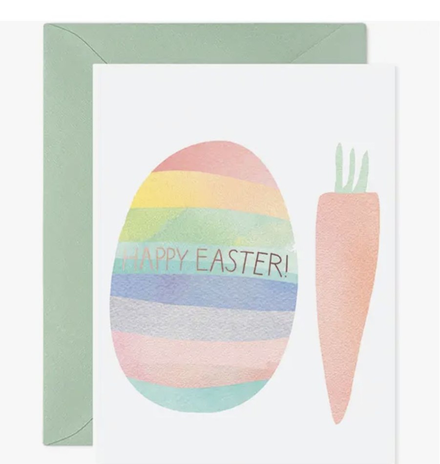 Greeting Cards E. Frances Paper Studio | Egg + Carrot Card