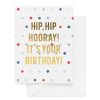 Greeting Cards Sugar Paper | Hip Hip Hooray