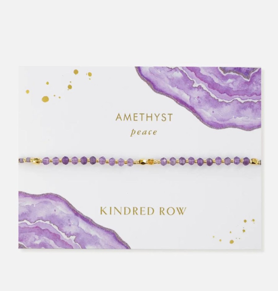 Accessories Kindred Row Bracelets | Healing Gemstone Stacking