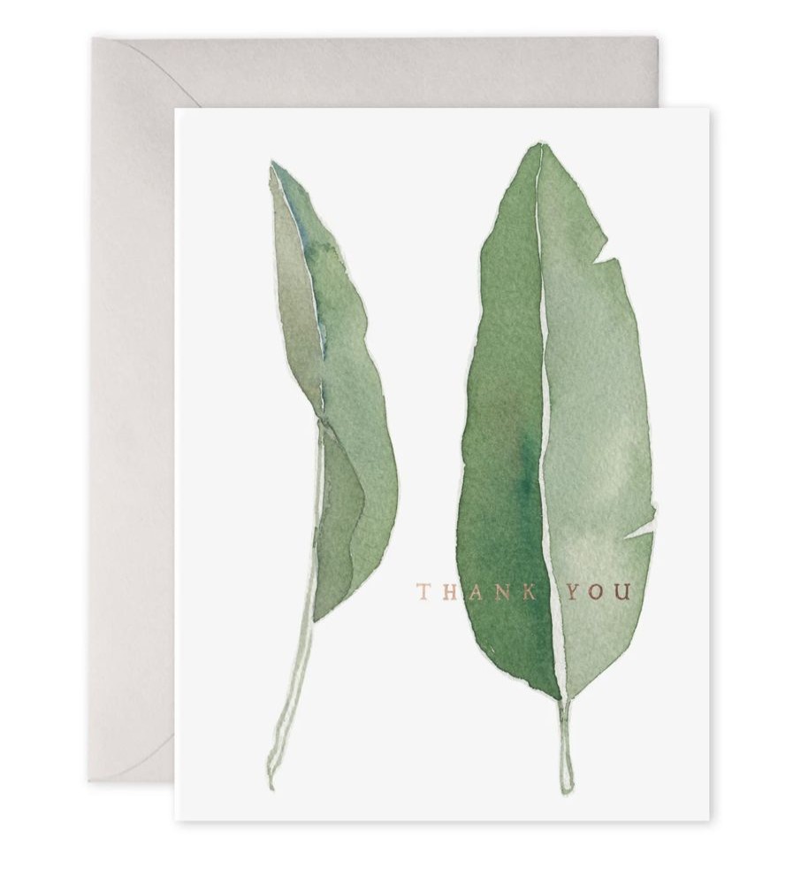 Greeting Cards E. Frances Paper Studio | Thank You Leaves