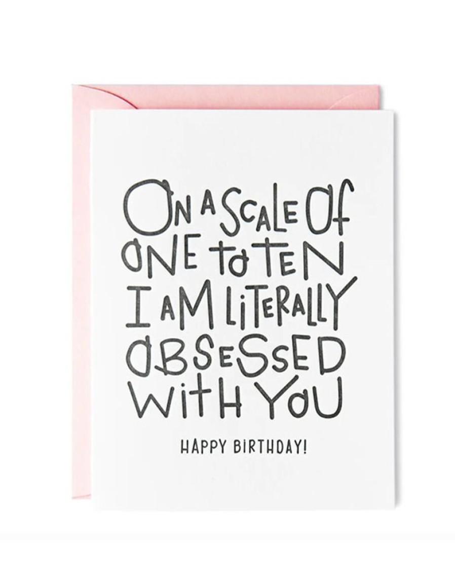 Greeting Cards Paper Epiphanies | Obsessed With You Birthday