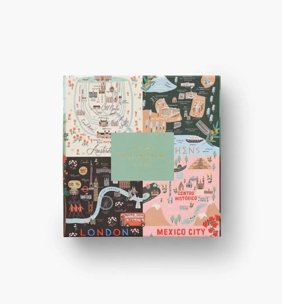 Home & Gift Rifle Paper Co. | Maps Jigsaw Puzzle