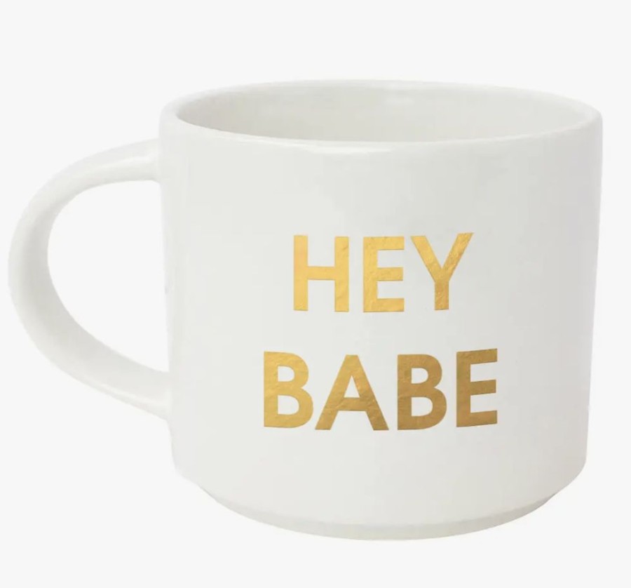 Home & Gift Chez Gagne Letterpress | Hey Babe Mug