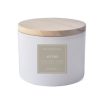 Home & Gift White Stone Candles | 14 Oz Fall-Winter Candles