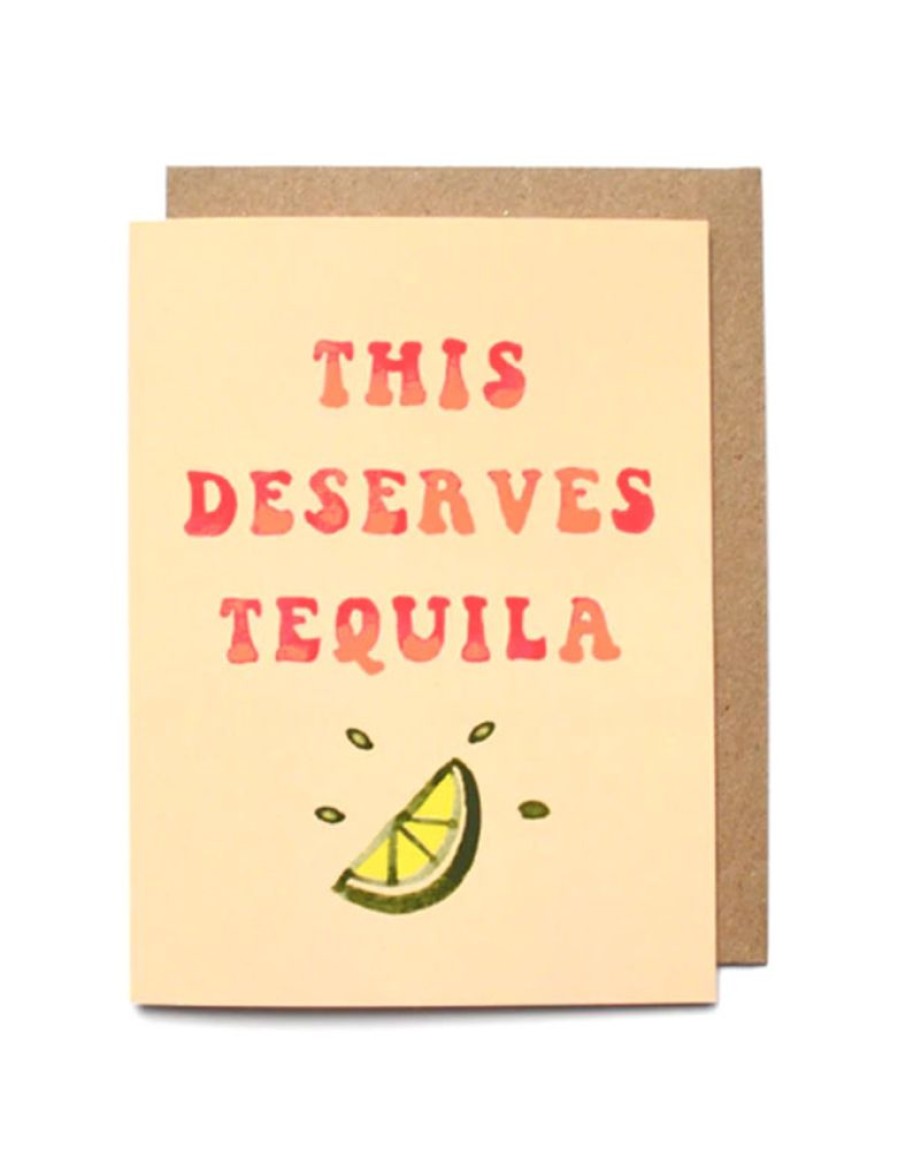 Greeting Cards Daydream Prints | This Deserves Tequila