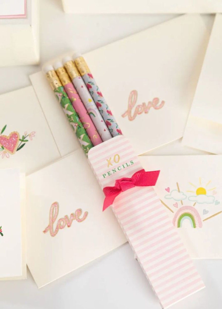 Paper & Office Karen Adams Designs Pens & Pencils | Xo Pencil Set