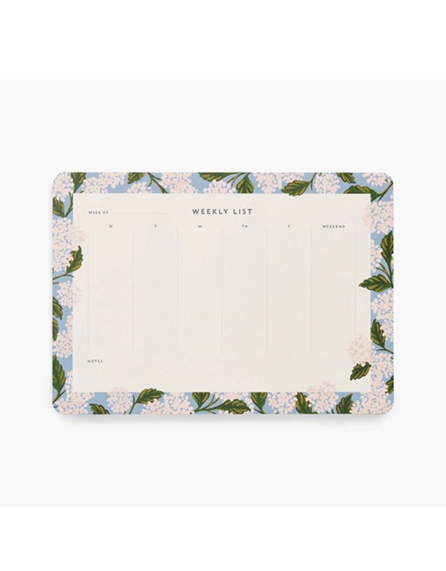 Paper & Office Rifle Paper Co. | Hydrangea Weekly Desk Pad