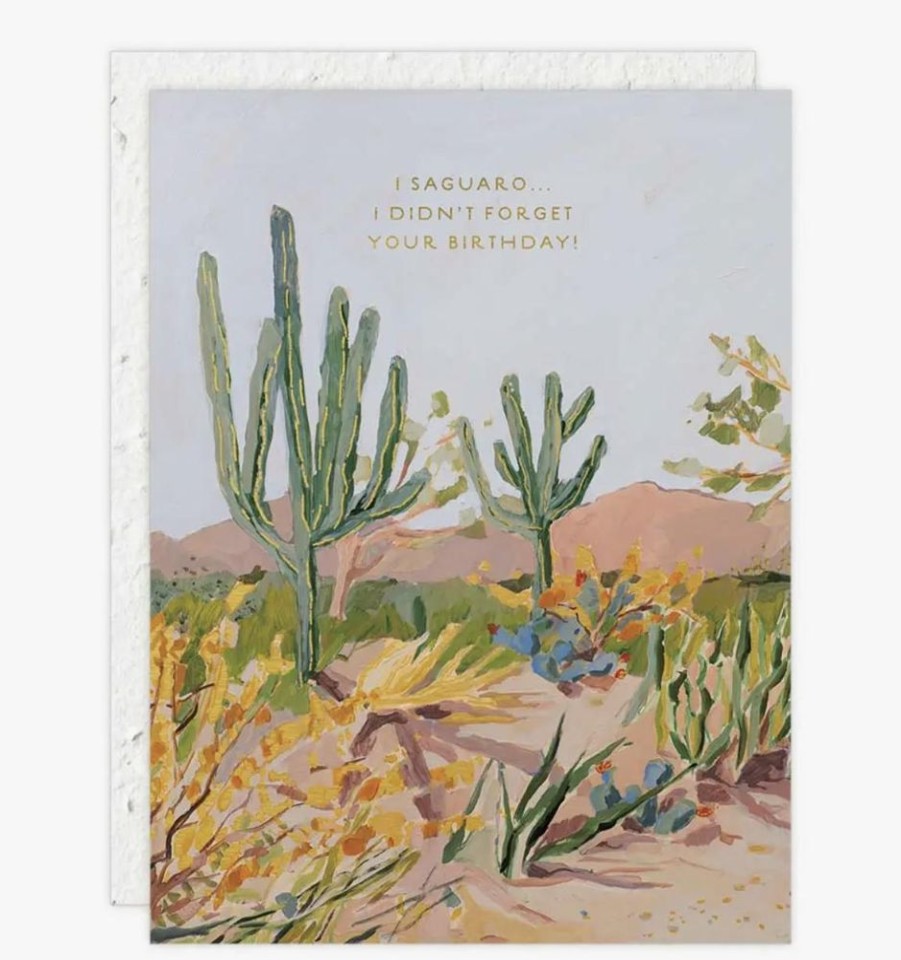 Greeting Cards Seedlings | Cactus Birthday