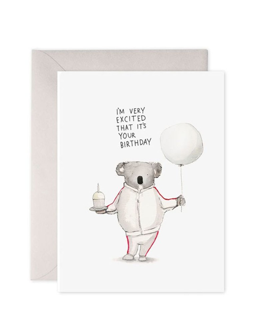 Greeting Cards E. Frances Paper Studio | Koala Birthday Excitement