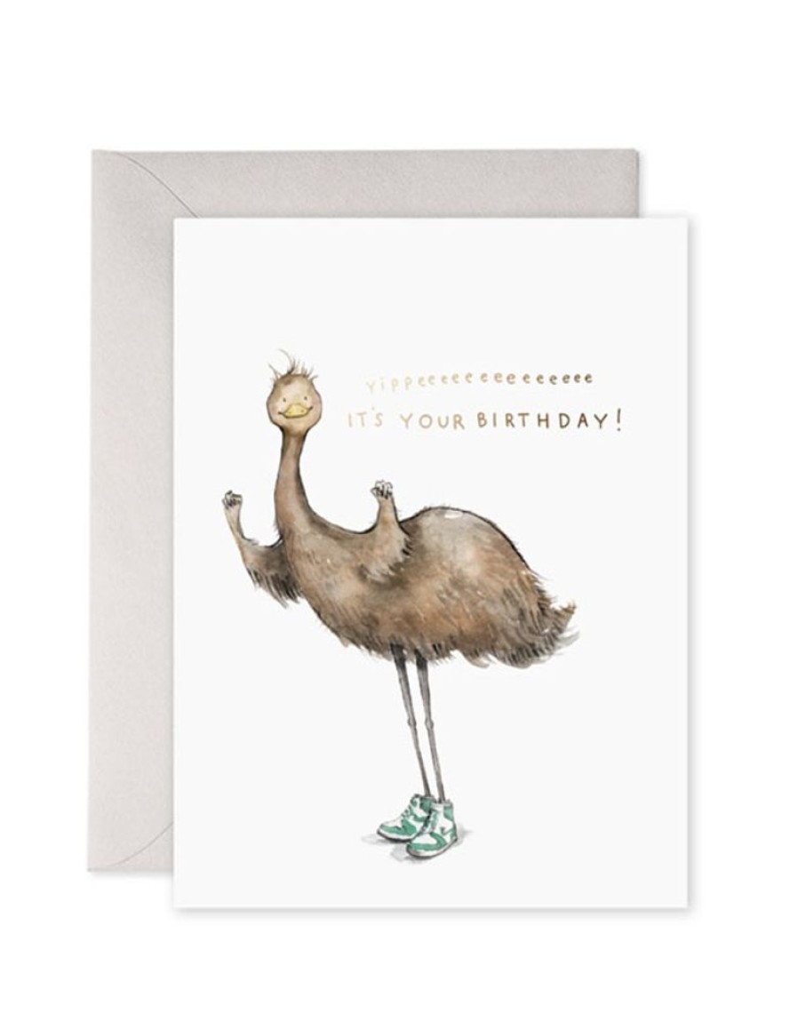 Greeting Cards E. Frances Paper Studio | Emu Birthday