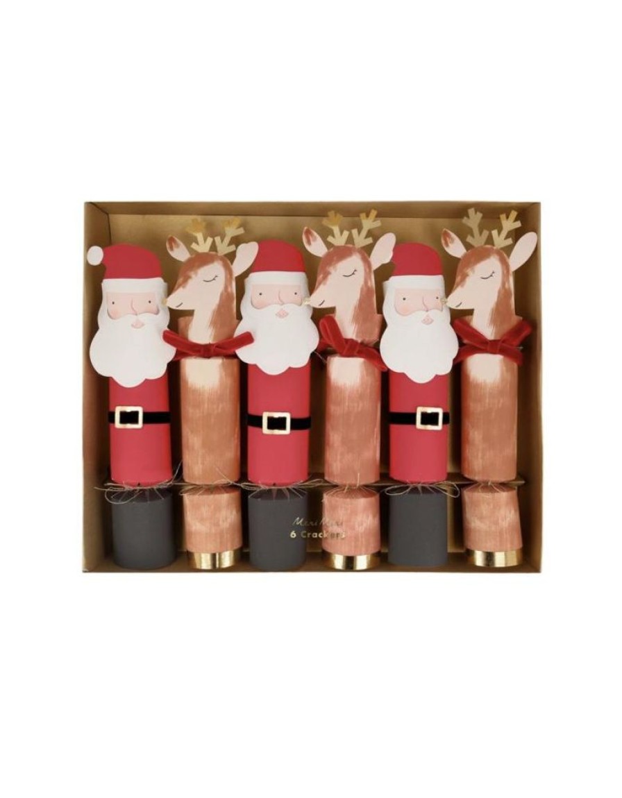 Holidays Meri Meri Holiday Decor & Gifts | Christmas Character Large Crackers