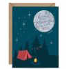 Greeting Cards Inklings Paperie | Campfire Moon Scratch-Off Card