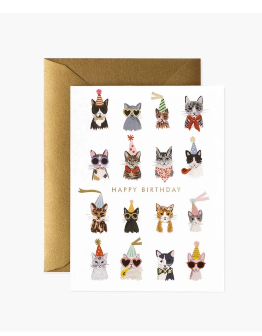 Greeting Cards Rifle Paper Co. | Cool Cats Birthday Card