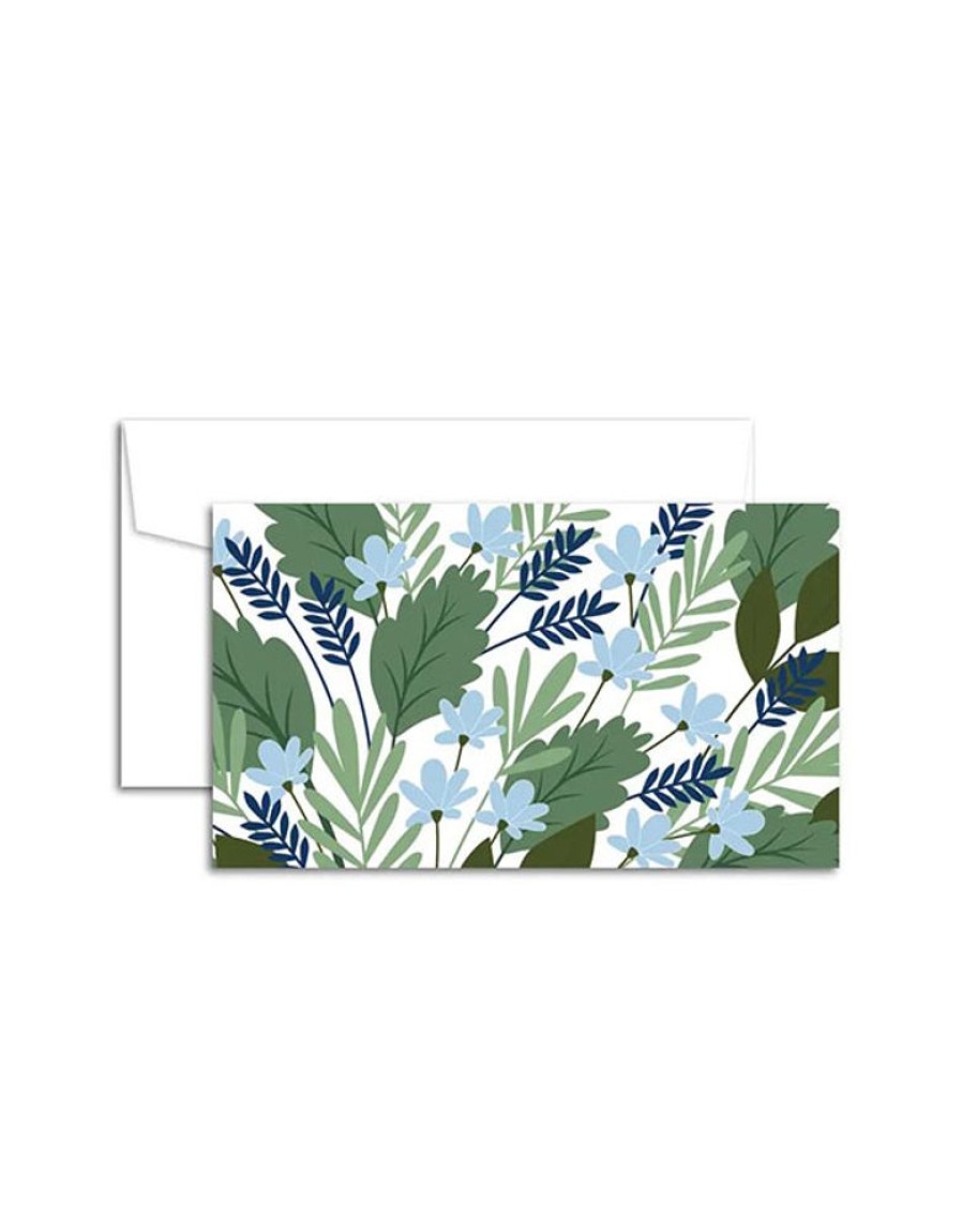 Greeting Cards Hazelmade | Blue Bouquet Mini Note Set