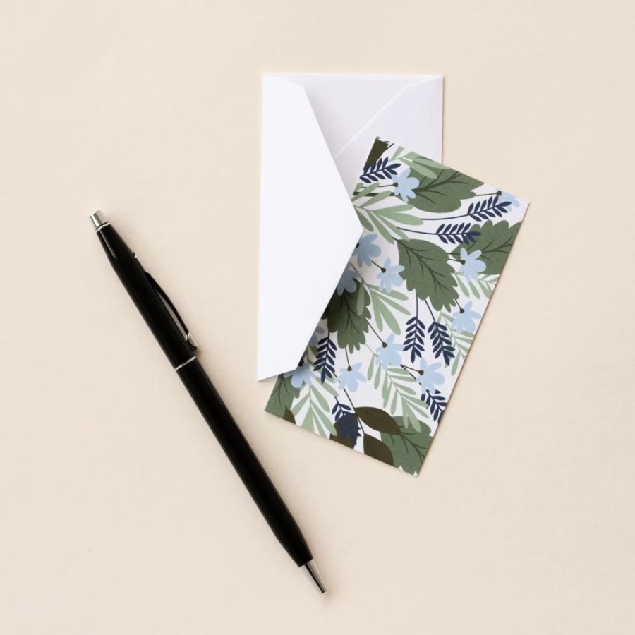 Greeting Cards Hazelmade | Blue Bouquet Mini Note Set