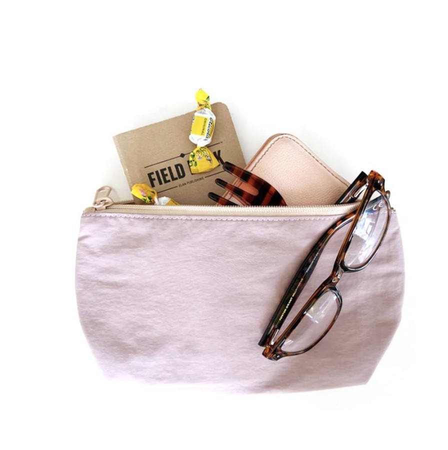 Accessories Hali Hali | Bananas Small Pouch-Dusty Rose/Taupe