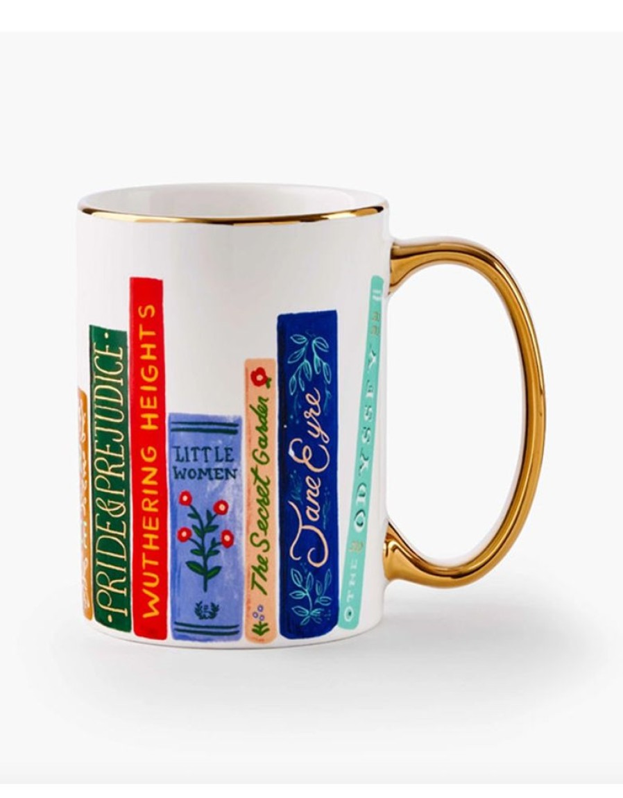 Home & Gift Rifle Paper Co. | Book Club Porcelain Mug