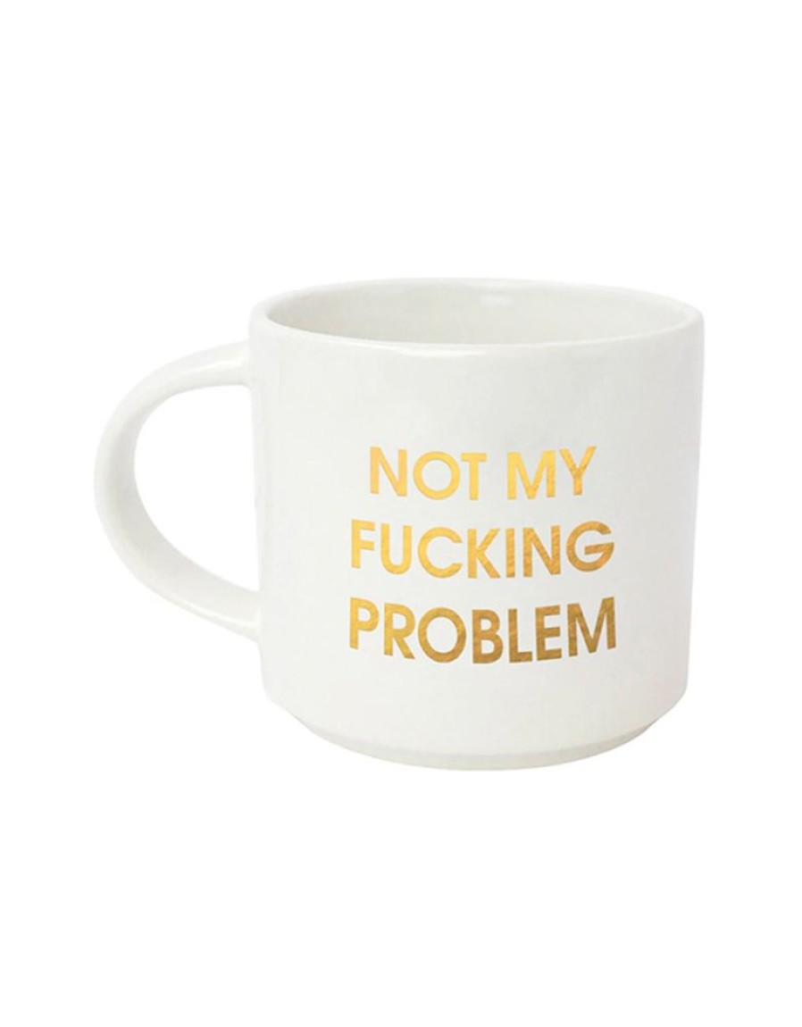 Home & Gift Chez Gagne Letterpress | Not My Fucking Problem Mug