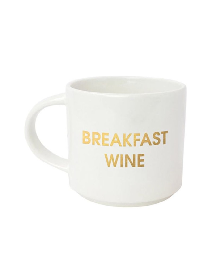 Home & Gift Chez Gagne Letterpress | Breakfast Wine Mug