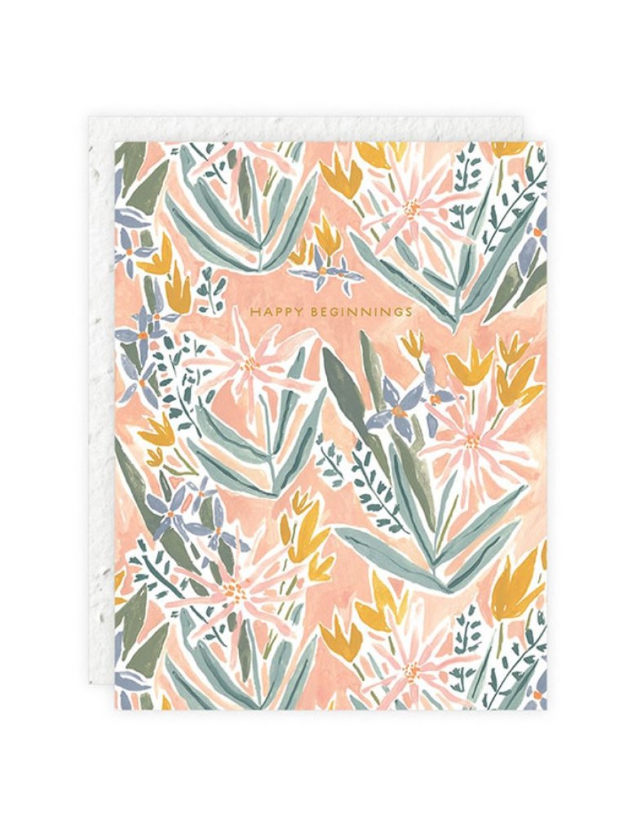 Greeting Cards Seedlings Engagement & Shower | Happy Beginnings