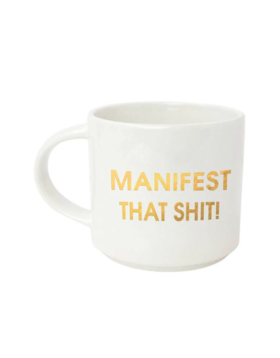 Home & Gift Chez Gagne Letterpress | Manifest That Shit Mug