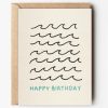 Greeting Cards Daydream Prints | Happy Birthday Wave