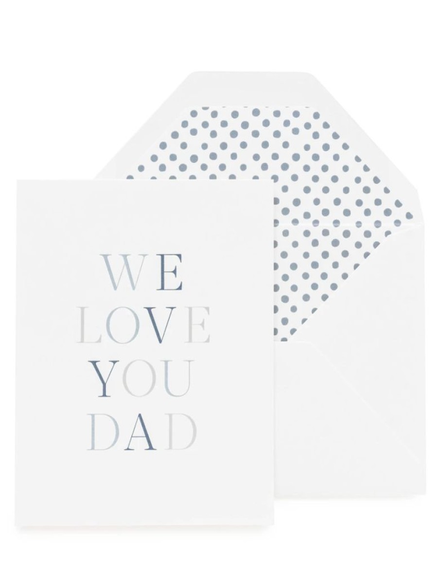 Greeting Cards Sugar Paper Father'S Day | We Love You Dad