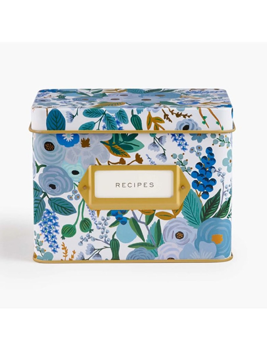 Home & Gift Rifle Paper Co. | Garden Party Blue Recipe Box