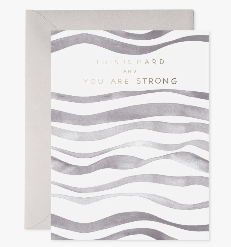 Greeting Cards E. Frances Paper Studio | Grey Waves