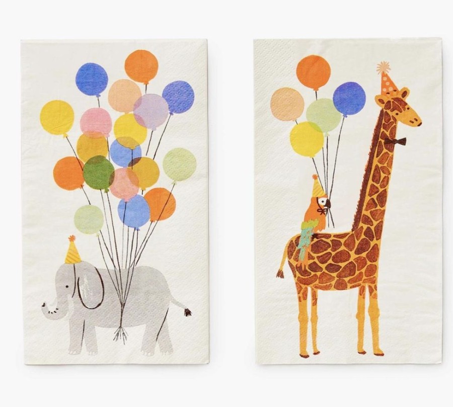 Party & Gift Wrap Rifle Paper Co. | Party Animals Guest Napkins