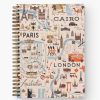 Paper & Office Rifle Paper Co. Notebooks | Bon Voyage Spiral Notebook