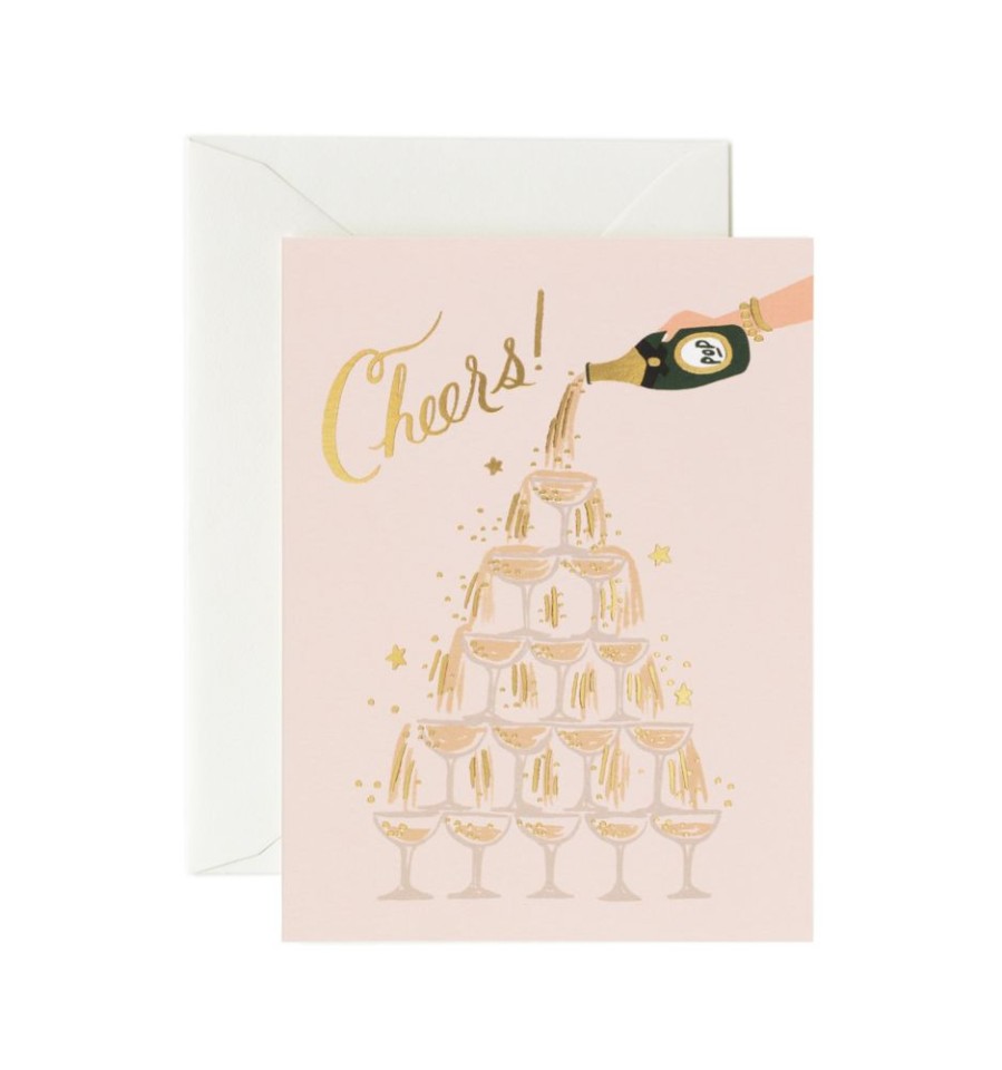 Greeting Cards Rifle Paper Co. | Champagne Tower Card