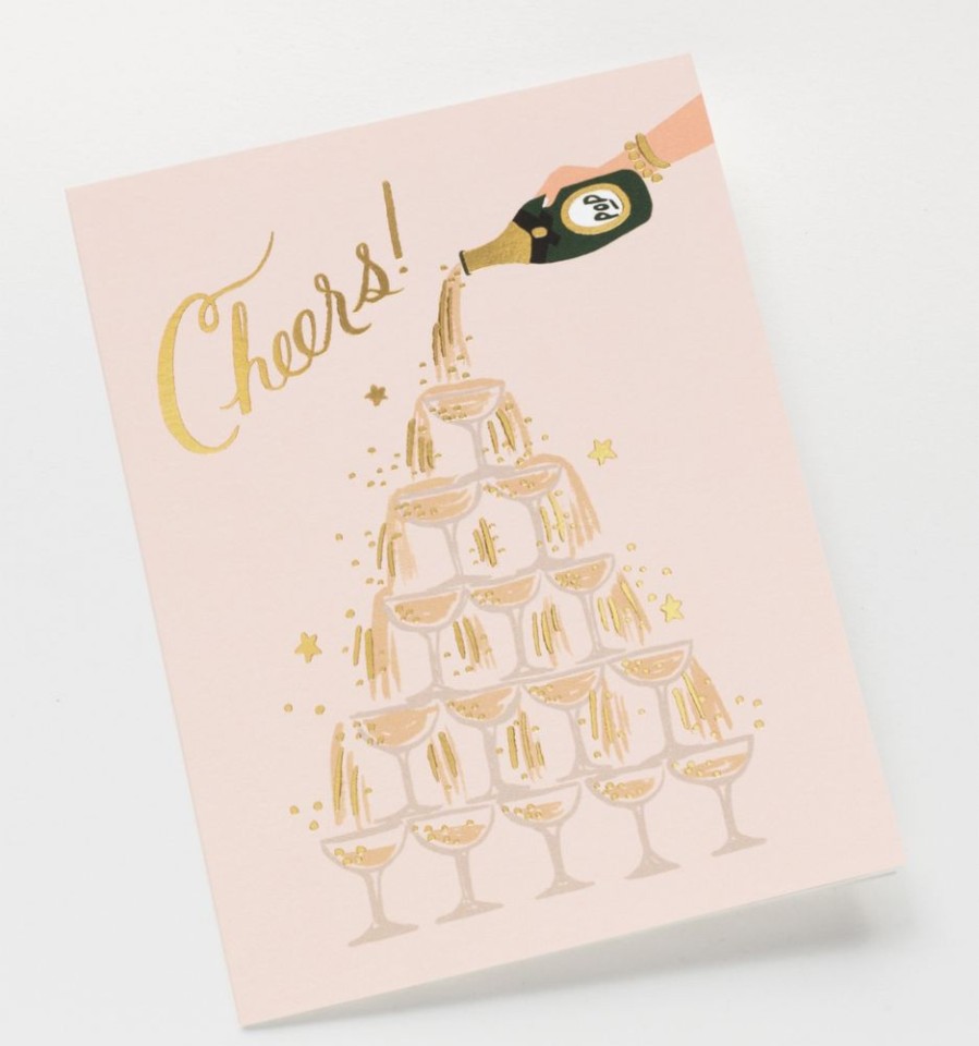 Greeting Cards Rifle Paper Co. | Champagne Tower Card