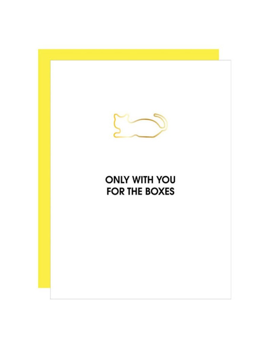 Greeting Cards Chez Gagne Letterpress | With You For The Boxes